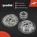 A-Premium 11PCS Engine Timing Chain Kit W/Sprocket & Tensioner & Guide Compatible with Subaru BRZ 2013-2015, Forester 2011-2015, Impreza 2012-2015, WRX/XV Crosstrek & Scion FR-S FRS - H4 2.0L 2.5L