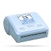 Produktbild Gycdwjh Tragbares Mini Thermodrucker, Bluetoothdrucker mit USB-Kabel und Ladeanschluss für Android/iOS Smartphone für Drucken Von Etiketten Fotos und Notizen Handydrucker,Blau