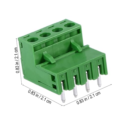 Bloc terminal à souder Healvian assemblage facile pour câblage PCB durable - 7