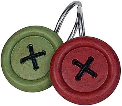 Blonder Home Linda Spivey Twelve Days of Country Christmas Shower Curtain Hooks