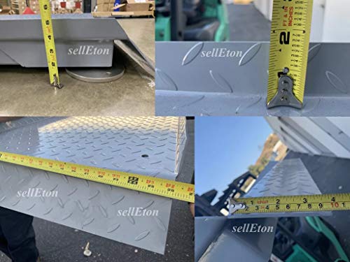 SellEton SL-929 Livestock & Cattle Alleyway Scale - Animal Weighing Equipment for Cows, Cattle, Horses, Goats, Sheep, Pigs - - 5000 lbs x 1 lb - Thumbnail 3