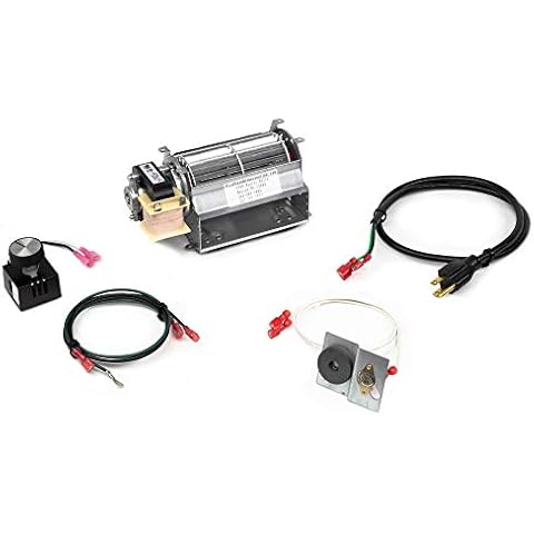 FireplaceBlowersOnline GFK21 GFK21A FK21 Fireplace Blower Fan Kit for Heatilator, Security UZY3, Novus 30, Rotom HB-RB21K | Ball Bearing, Quiet, High Air Flow, Energy Efficient Cover
