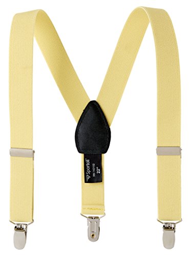 Suspenders for kids Baby Adjustable Elastic Solid, Striped, and Polka Dot Suspenders - Baby Yellow (26 Inch) Suspenders for kids Baby Adjustable Elastic Solid, Striped, and Polka Dot Suspenders - Baby Yellow (26 Inch)