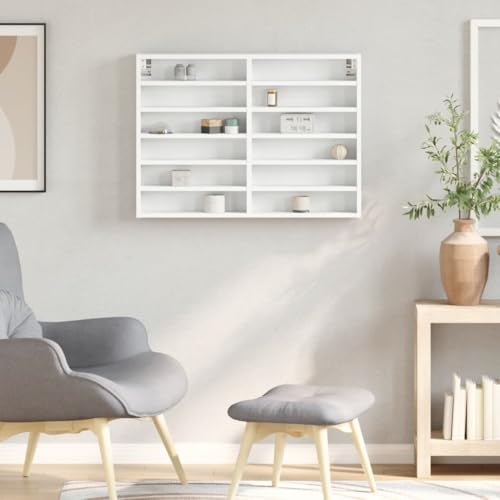 Estantería Vitrine con repisas estrechas de madera para optimizar espacio 4