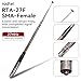 Radtel RTA-27B Telescopic 27MHz CB Antenna SMA-Female Connector for Radtel RT-860 RT-880 RT-880G UV-98 Plus RT-920 RT-950 RT-950 PRO BJ-7800 BJ-9000 Handheld Radio