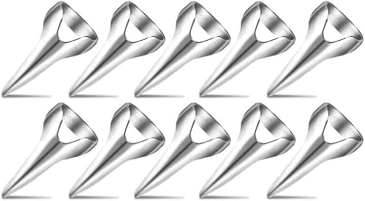 10 Pcs Silver Adjustable Hair Parting and Selecting Tool Hair Sectioning Ring Nail Finger,Hair Parting Selecting Sectioning Tool,Hair Parting Ring for Sectioning Hair Extensions Accessories(ZS377)