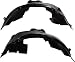 Splash Shield Front Left and Right Side Fender Liner Set of 2 Plastic for Ford Focus 12-16 S/SE Models