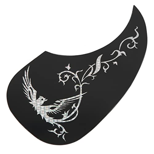 Pickguard, motif d’hirondelle de plaque de protection anti-rayures pour la fête(Argent) - Les Beatles, Paul McCartney, John Lennon, RIngo Starr, George Harrison Pickguard, motif d'hirondelle de plaque de protection anti-rayures pour la fête(Argent) – Image 5