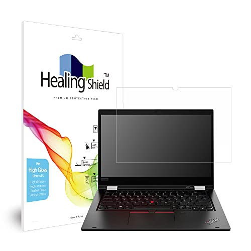 Muellery Healingshield XLV[tیtB Screen Protector Light Oleophobic High Gloss Film Compatible with Lenovo ThinkPad L13 Yoga
