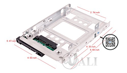 image for WALI 2T3 SSD to 3.5 inch Sata Hard Disk Drive HDD Adapter Caddy Tray C