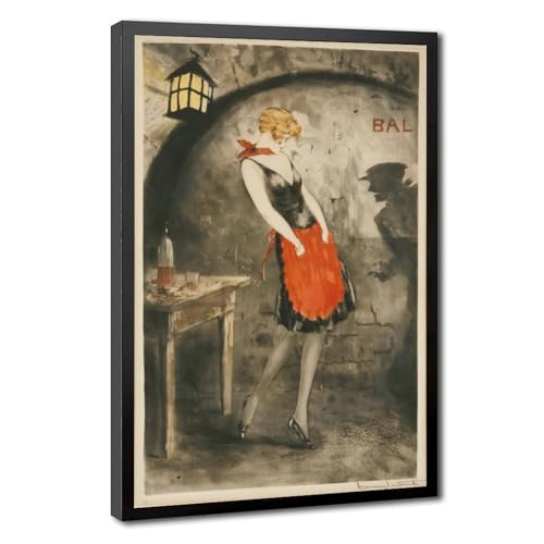 Louis Icart Apache danseur sur toile pour habiller un mur vide