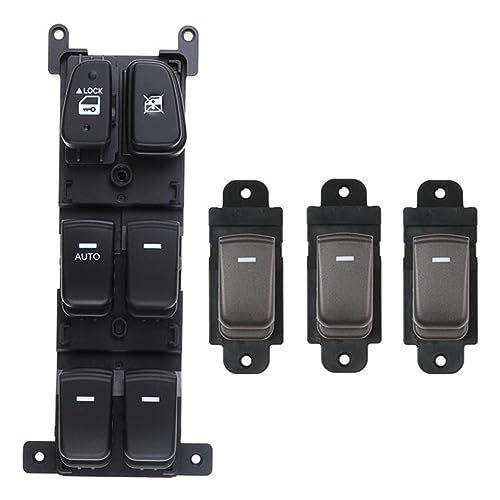 Interrupteur de vitre de voiture commande principale 935703K600 935803K500 Hyundai Sonata 2009