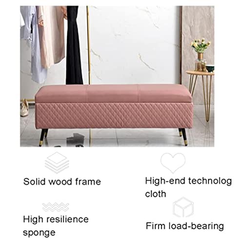 Tabouret de rangement pour l'entrée, repose-pieds de salon - 8
