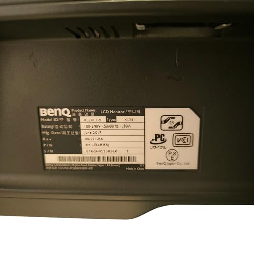 BenQ ゲーミングモニター ディスプレイ ZOWIE XL2411 24インチ/フルHD/HDMI,VGA,DVI端子/144Hz/1ms