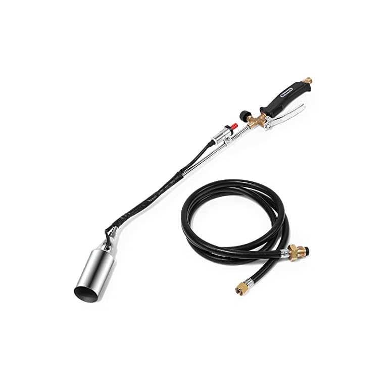 Propane Torch Weed Burner Weed Torch with Turbo Trigger Push Button