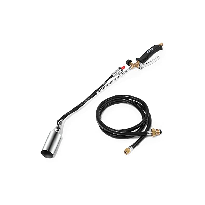 Propane Torch Weed Burner Weed Torch with Turbo Trigger Push Button