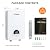 CAMPLUX Tankless Water Heater Electric 6kW at 240 Volts, Instant Water Heater Under Sink Self Modulating Technology, White