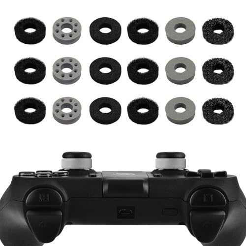 Thumbstick Stoßdämpfer Zubehör,Joystick Protection Stick Attachments,6 Different Thicknesses,Kompatibel mit PlayStation 5(PS5)/Steam Deck/Xbox One/Switch/Switch OLED/Switch Pro Controller