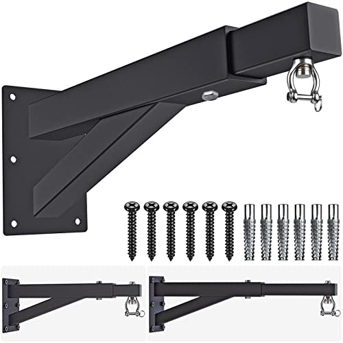 BeneLabel Wall Mount Heavy Bag Hanger, Heavy Duty Punching Bag Stand, Boxing Bag Bracket for Home Gym Indoor Outdoor, 800 LB Capacity