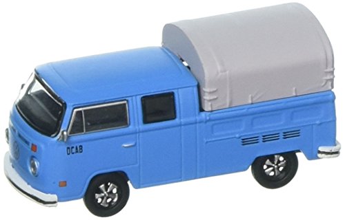 GreenLight 1: 64 Blue Collar Collection Series 2-1976 Volkswagen Type 2 Crew Cab Pick-Up with Canopy Diecast Vehicle