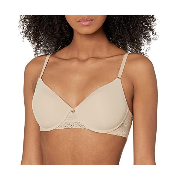 Natori-Bliss-Perfection-Contour-Underwire-Bra Natori Women's Bliss Perfection Contour Underwire Bra, Cafe, 36C