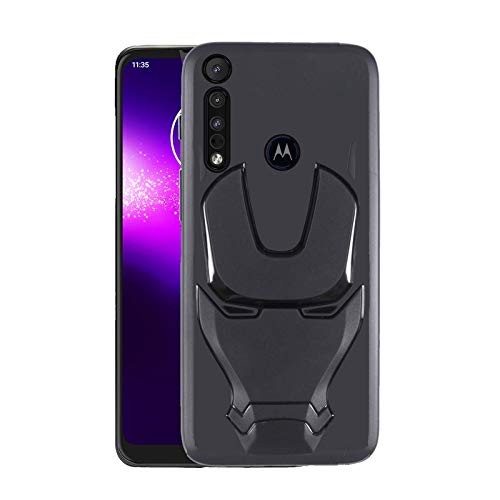 VIDO 3D Iron Man Avengers Back Case Cover | 360 Degree Protection | Shock Proof | Screen & Camera Protection | Soft Silicon Rubberised Back Cover for Motorola Moto One Macro (B08ZLWSQVC) Amazon Price History, Amazon Price Tracker