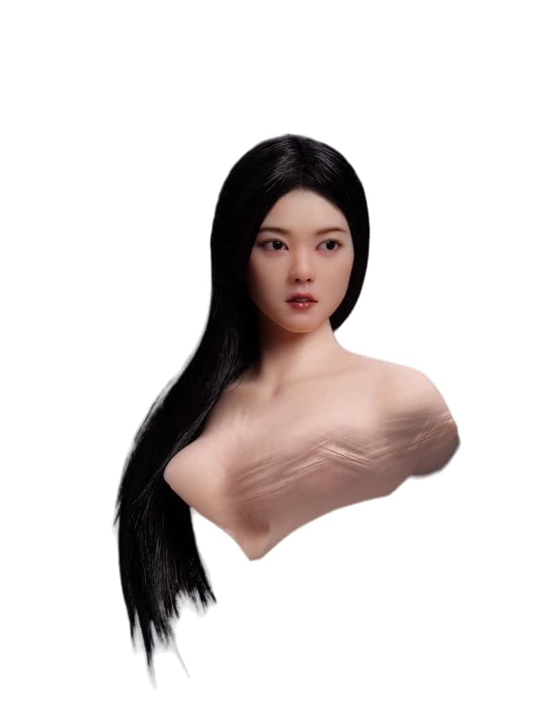Amazon.co.jp: YMTOYS 1/6 美人 ヘッド美少女 眼球可動 アクション