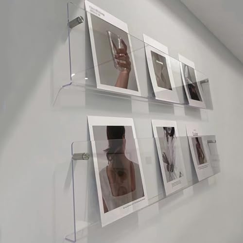 Présentoir acrylique transparent de qualité supérieure pour une décoration épurée