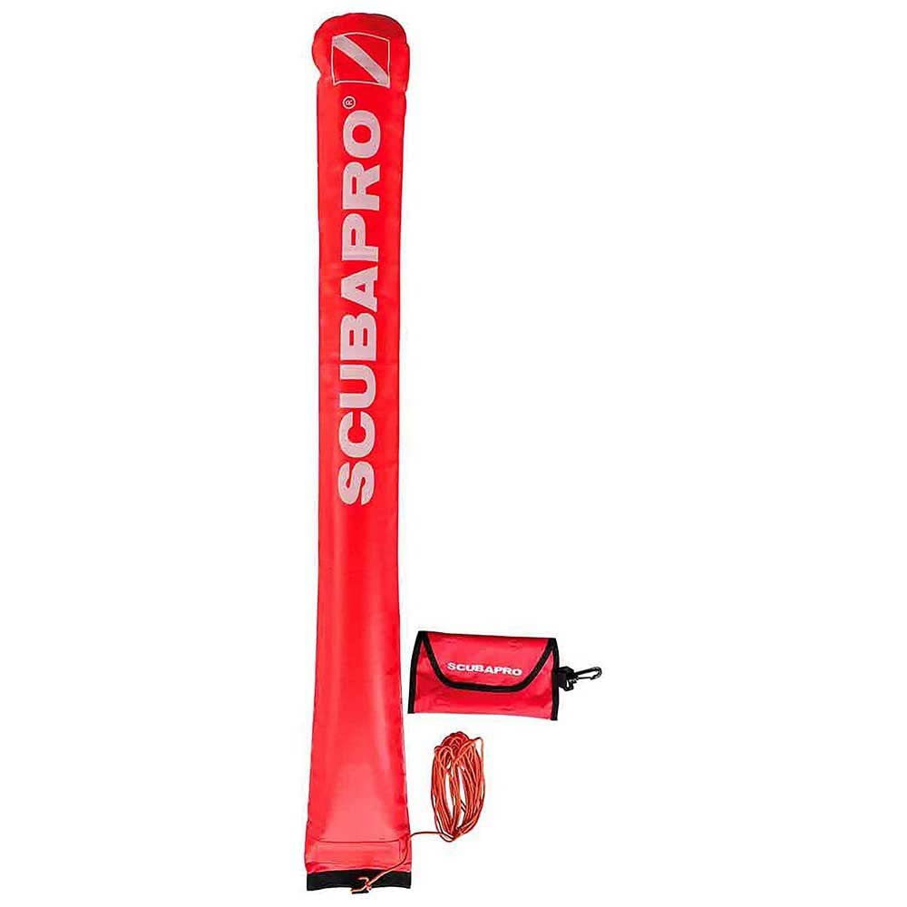 SCUBAPRO Boa per marcatore di Superficie, PVC, Arancione, 1,3 m