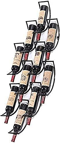 Casier à bouteilles de vin mural en fer pour optimiser votre cave - 2