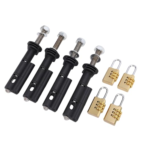 Pines de montaje bloqueables CHICIRIS pasadores duraderos de alta seguridad para placas Maxtrax