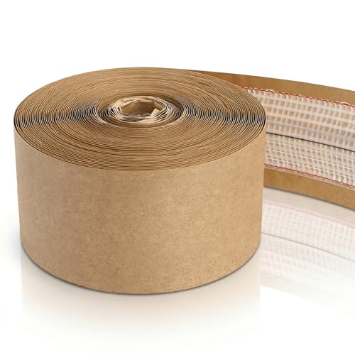 Fasmov Carpet Joining Tape 4 Inches x 66 ft Carpet Seam Tape Heat Bond Seaming Strong Adhesion DIY Tape for Hardwood Floors mats Wall Hanging Safe