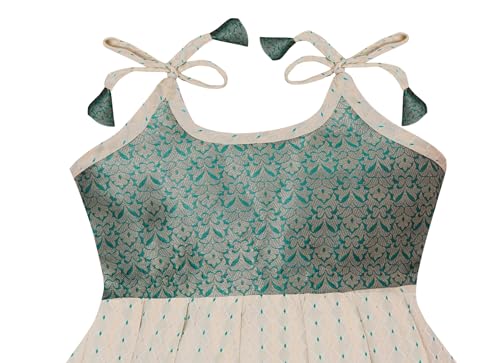 PW PLATYPUS WORLD Baby Girl's New south Indian traditional pattu pavadai Jecquard lehengha choli