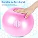 ROLYTA 2Pcs Yoga Ball 9 Inch, Mini Pilates Ball Exercise Ball, Balance Ball for Core Strength Stability Stretching Physical Therapy Workout at Home Gym Office