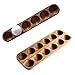 Envase para huevos 12 Agujeros De Madera Doble Fila Huevo Caja De Almacenamiento Organizador Hogar Organizador Huevos Holder Cocina Decoración Accesorios Refrigerador Caja Contenedor Caja Envase para
