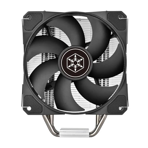 Image of SilverStone Technology Argon V120 CPU Cooler with Four 6mm Heat Pipes for AMD AM4 / AM5 and Intel LGA 1700 /1851, SST-ARV120B