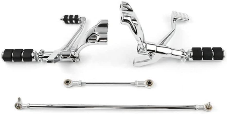 Chrome Forward Controls Kit Pegs Levers Linkages (Complete Kit Pegs Levers Linkage) (Steel),Send goods from local warehouse,fast delivery