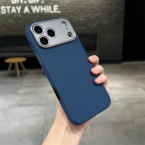 Coque iPhone 16 Pro Max gris avec lentille métal haut de gamme