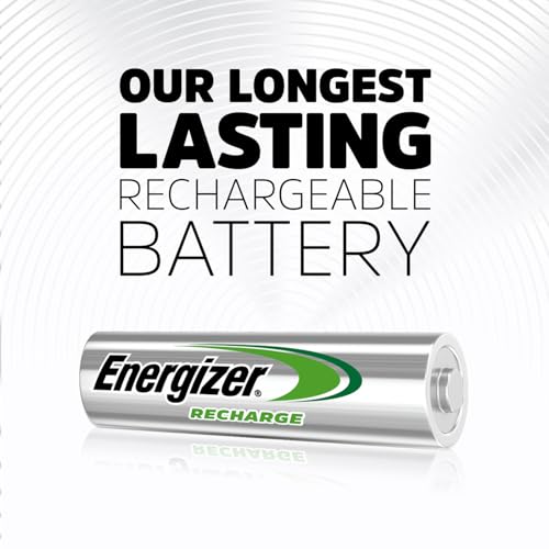 Image of Energizer Power Plus Rechargeable AA Batteries (8 Pack), Double A Batteries