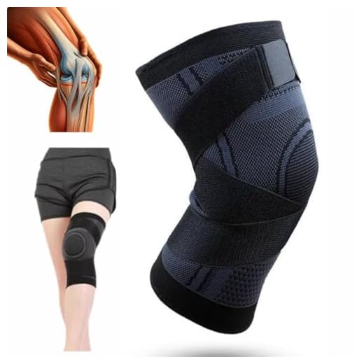 joelheira ortopédica imobilizador de joelho de compressão vôlei crossfit esportiva perna para Articulação Dores Ortopédica Recuperação ideal para corrida caminhada academia futebol cross training volei preto (Preto)