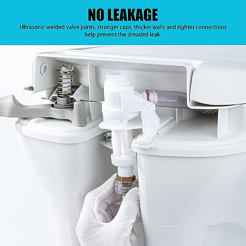 Image of 1 PC 31705 RV Toilet Valve Replacement Kit Compatible with Thetford Aqua Magic V, RV Toilet Replaces Part Fits All Aqua Magic V High and Low Models (White)