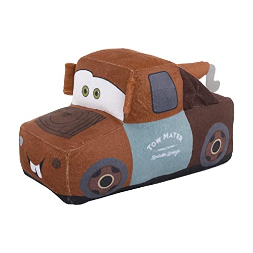 Disney Cars Mater Brown 3D Plüsch Dekokissen für Kleinkinder mit...