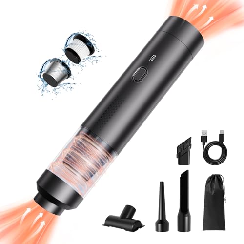AILEWING 19000Pa Cordless Car Vacuum – 4-in-1 Mini