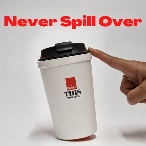 Image of Continental This Suction Mug | Spill-Proof | Travel Friendly | Free Cappuccino (Box of 6 Sachets)