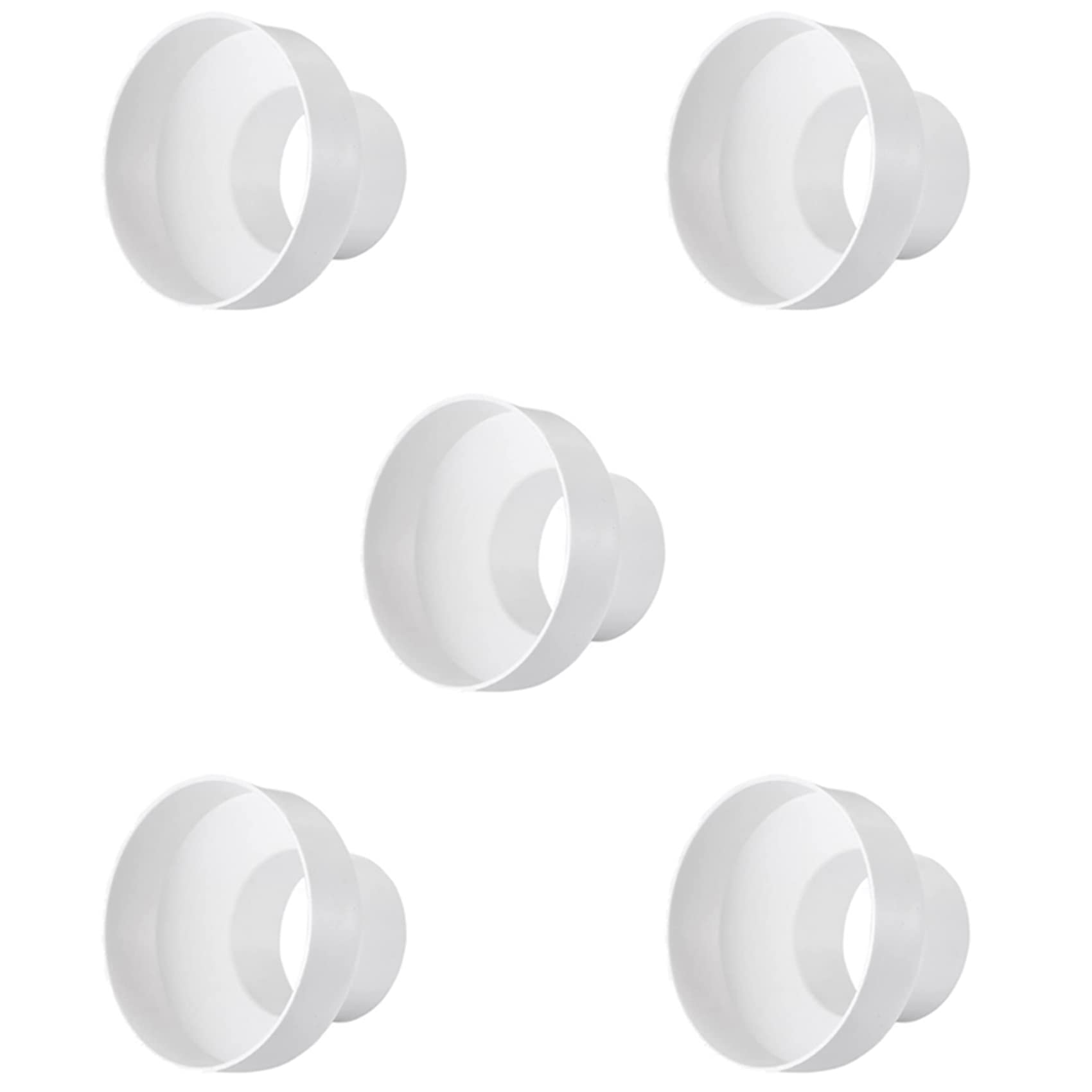 Adaptateur conduit d'air 150 100 mm gaine ventilation extracteur raccord tuyau pvc