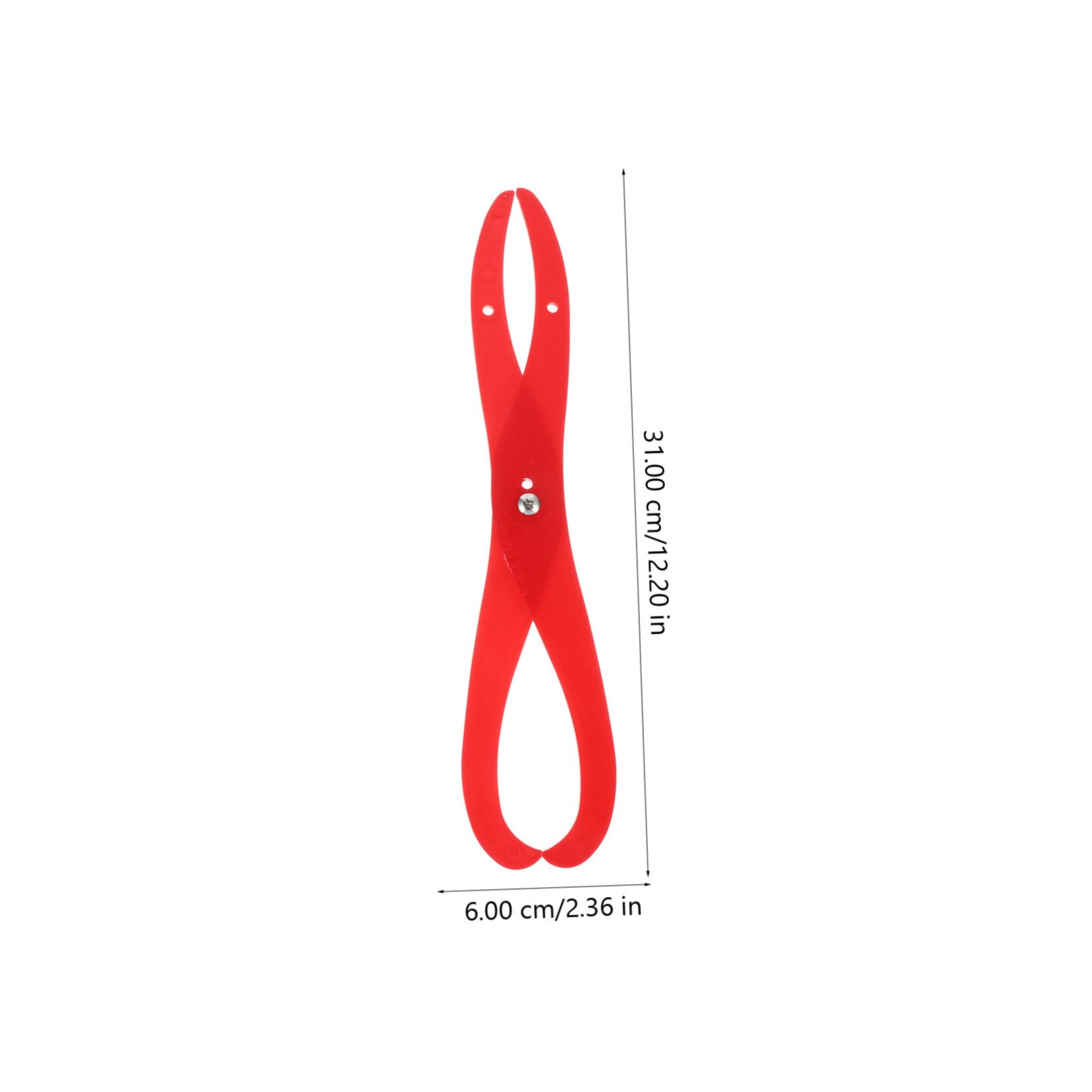 STOBOK 3pezzi Plastica per Misurare Argilla Strumento per Scultura Argilla Utile per Artisti e Amatori Facile da Pulire e Trasportare