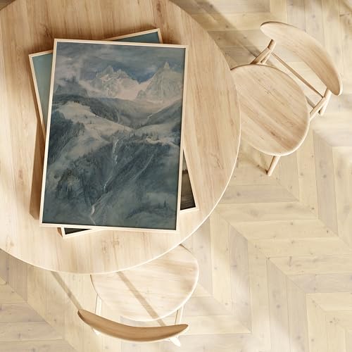 TONES FRAME DESIGN Solid Oak Wood 16x20 Frames Matted to 11x14 Photo Natural Frames, Set of 3 Picture Frames for Wall Home Decor by TONES FRAME DESIGN - Image 9