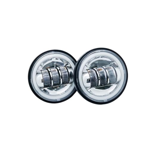 �ɓK������N���V�b�N FLHR ���[�h�L���O �_�C�i�p 4.5�C���` 4 1/2�C���` �I�[�g�o�C�p LED �t�H�O�����v �p�b�V���O�⏕�� 1�y�A �g���C�g �o�C�N�pLED�⏕�� �I�[�g(Chrome4)