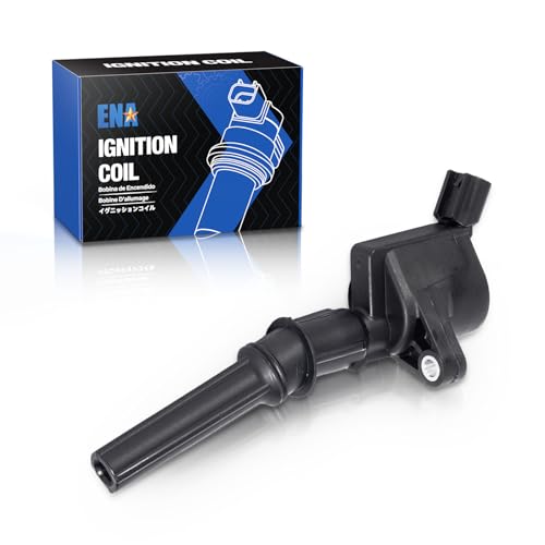 ENA Ignition Coil Pack Compatible with Ford Mercury F150 F250 E150 E350 Super Duty Lincoln Navigator Town Car Crown Victoria Expedition Grand Marquis 4.6L 5.4L 6.8L V8 Replacement for DG508 FD503
