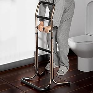 Pzoferlin Stehhilfe mit Metallrahmen für Senioren